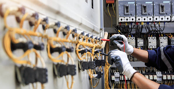 Professional Electrician technician working in Germantown, MD